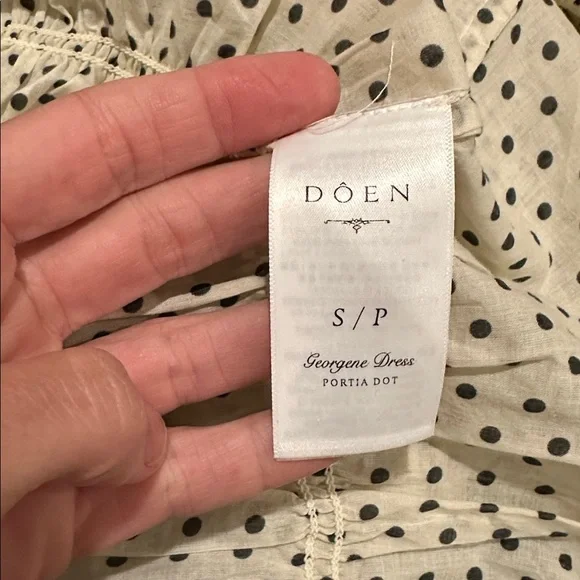 Doen Georgene dress in Portia dot, size Small - Picture 7 of 8